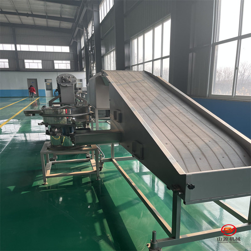 吮指原味鸡上粉机 山源600型全自动裹粉设备 牛蛙块上粉机器
