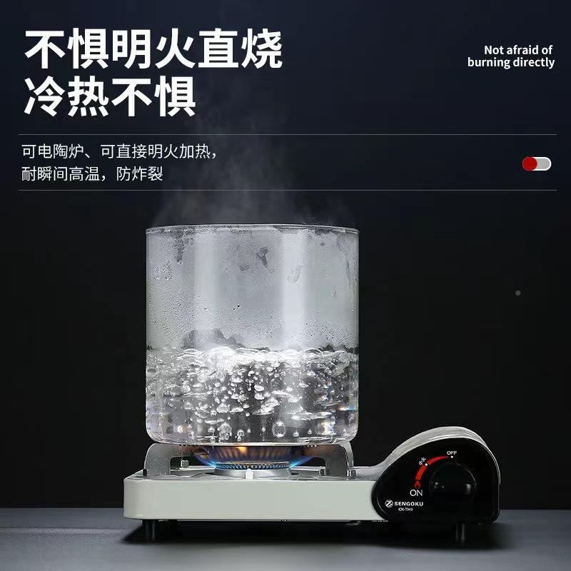 容量玻璃冷水壶带龙头酵大素DJA可乐冷饮凉水耐壶桶高温网红冷水