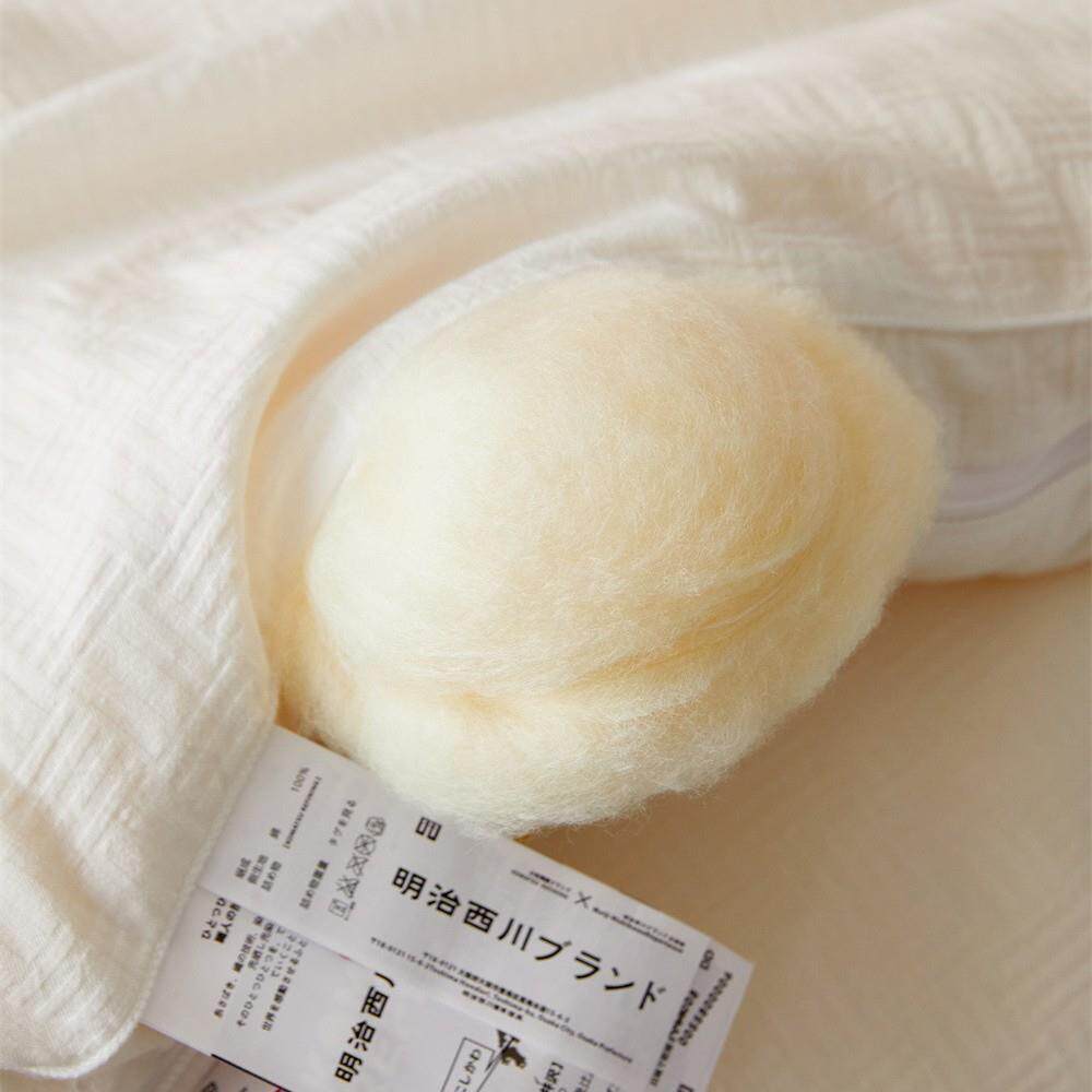 日式西川大豆夏被秋被人加厚秋冬被子春单双95轻纯棉子母被盈不压