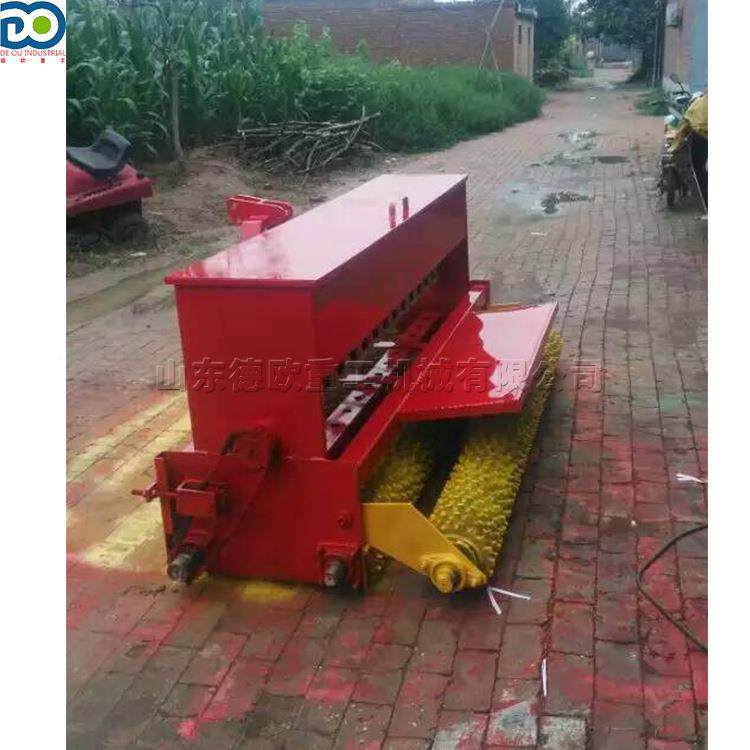 牵引式草坪播种62972机苜蓿草皮植保机马尼拉草籽植种率机发芽高