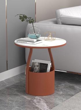 创意客厅沙床发简约代角几卧现室头圆桌角落置物架床头VOF柜茶轻