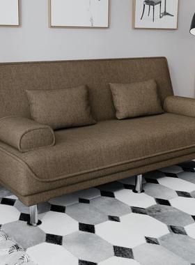 沙发沙发床两用折叠家具布43324艺发沙双人租三人懒客厅房沙发人