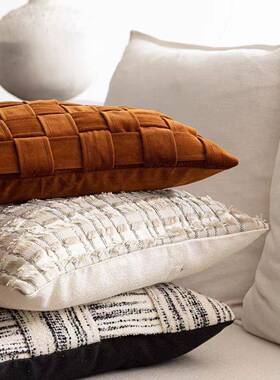 样板IBZ抱枕轻奢简约现软装沙方发客代厅房靠垫枕样板间酒店抱枕