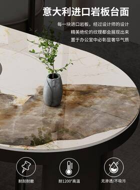 ZFO板轻岩一茶台桌茶桌椅组合现代茶台简奢约茶桌办公室茶具套装