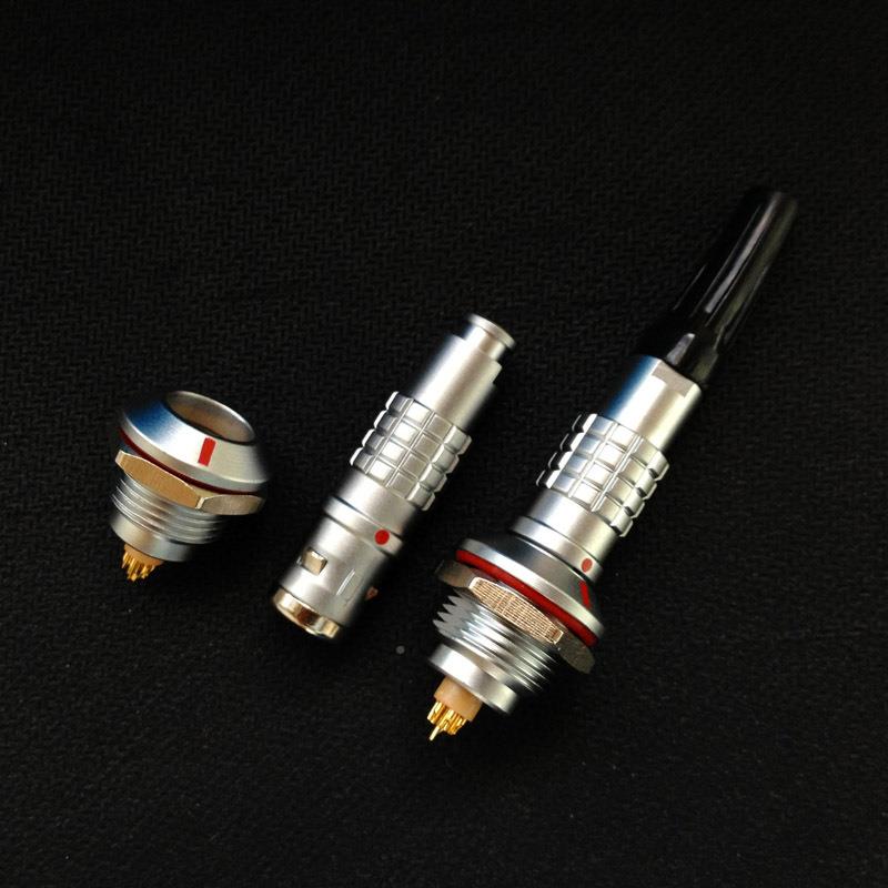 1K防水接器16圆形航空头23HFY4568M101连41插6芯欧度雷默头