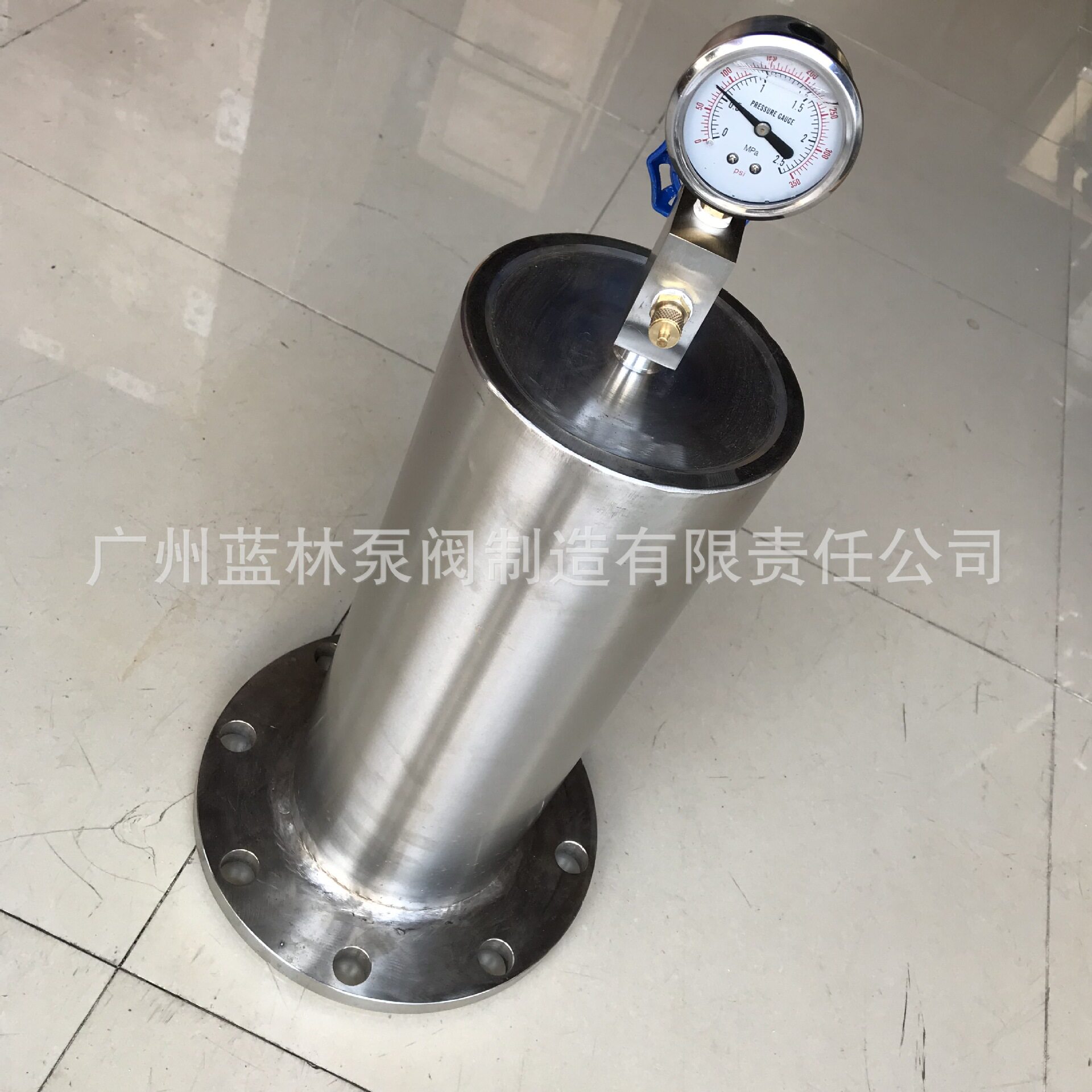 不锈钢法兰螺纹沟槽吸纳器