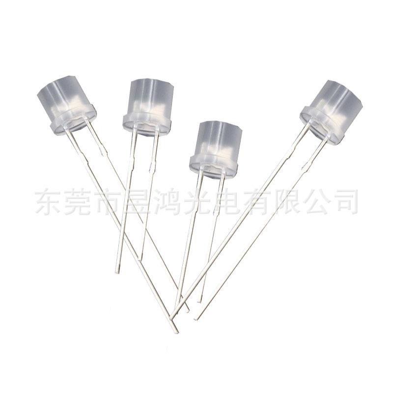 f55mg头雾m状七彩平慢闪led灯珠rb慢闪渐变led发F5平头雾光二极管