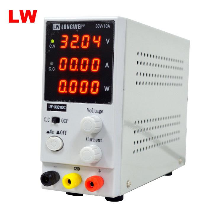 1龙威直流稳压电源30V0A迷你可调开电电源镀老化高精四关AEN位电
