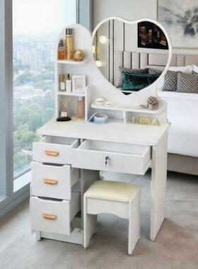 公主妆网红梳21690妆台迷你卧室约简代化妆桌公寓出租现屋经济型