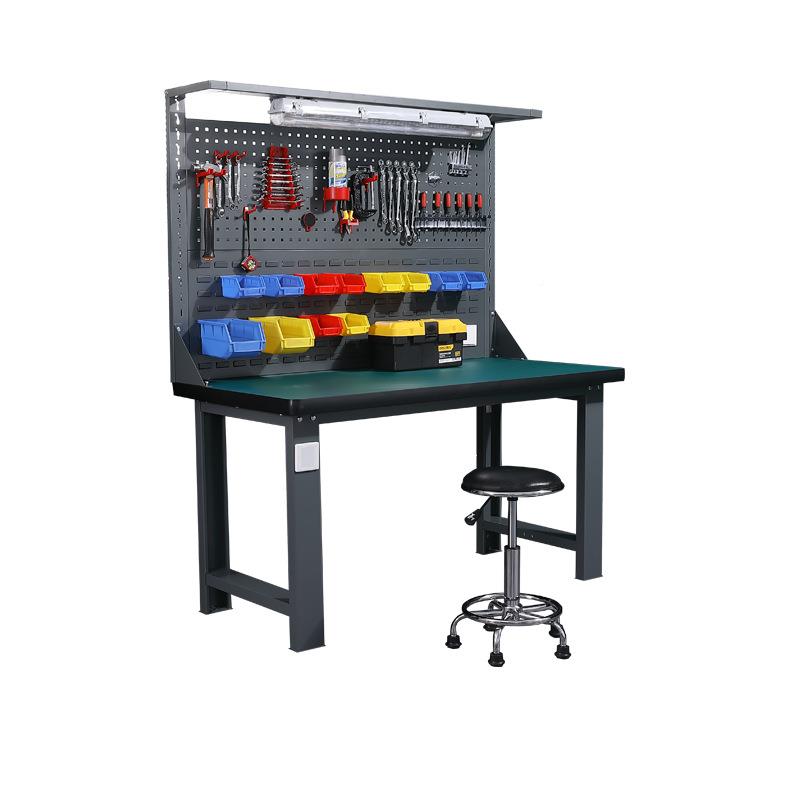 麦哈型工作台车间打包重桌钳带工台挂板灯无品牌/架操作台防工作