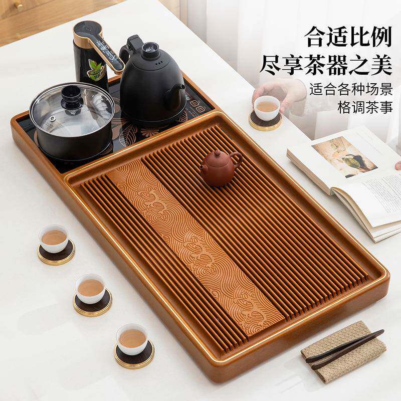 高端全烧自动上水RPS水一体电木茶盘办公室酒店泡台壶家用茶茶具