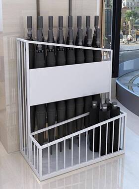 铁艺架班级酒店伞大堂入户门口放置LKW物架大雨容量雨伞展示架货