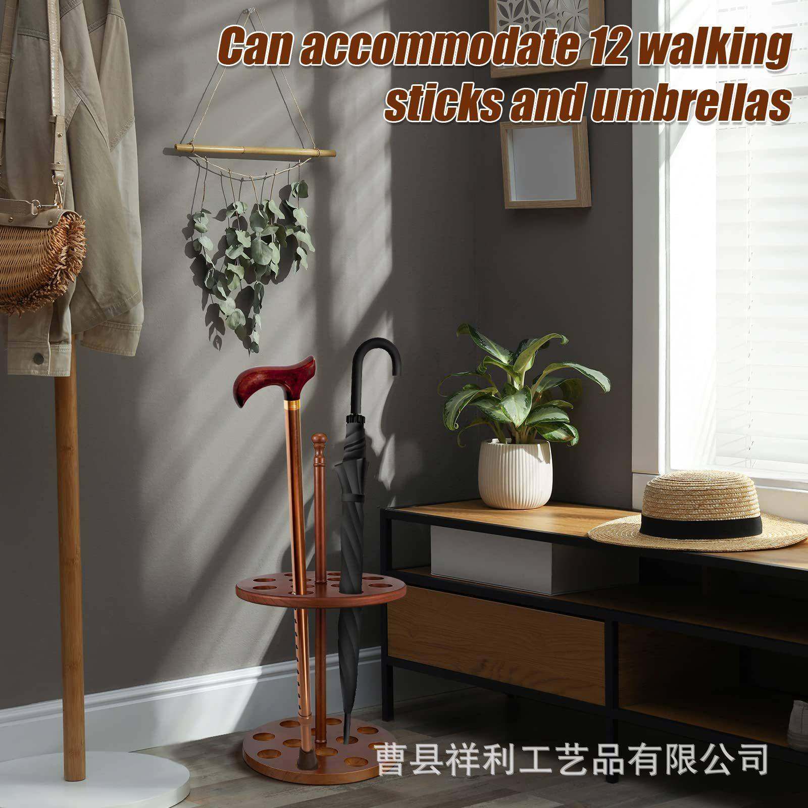 木雨制架雨伞收纳伞架落地手杖架雨伞存储架式雨伞架家用木制雨伞,收纳整理,书桌收纳置物架,淘宝优惠券,粉丝福利购,淘宝优惠卷