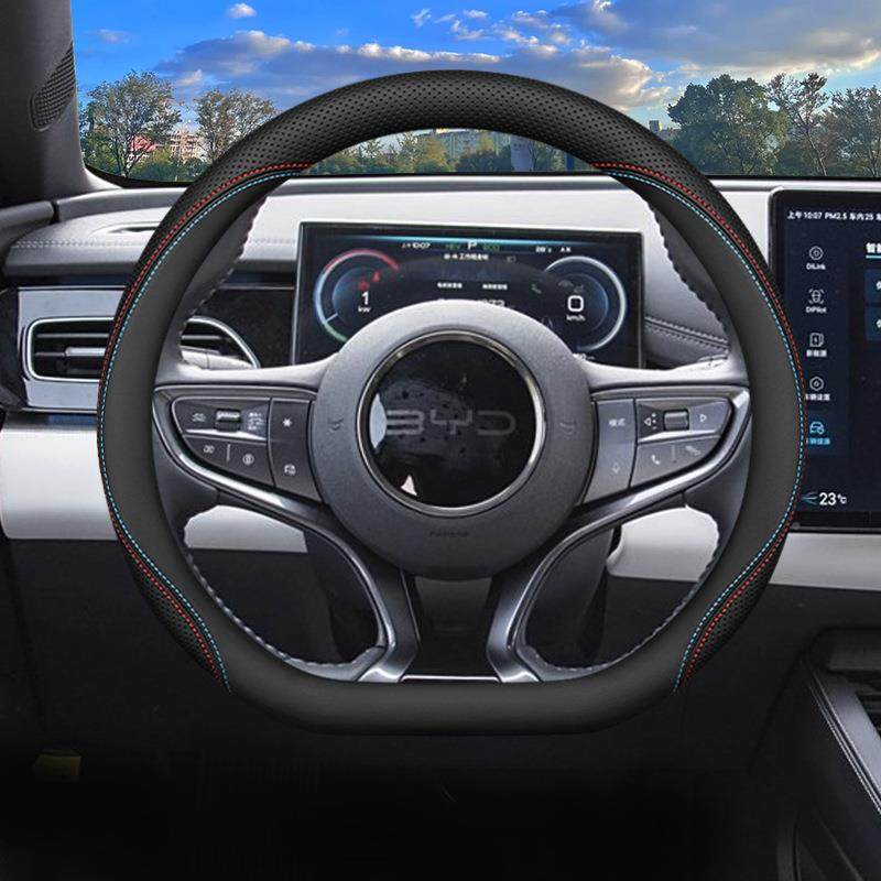 0比亚迪RJB海豹06方向盘225款海豹06di专用汽套车内饰改装m超薄把