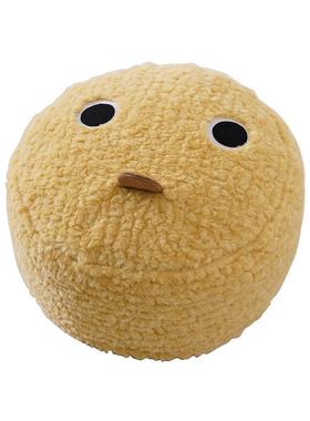 绒可爱创14723意表情坐垫家用卧布阳室台软凳坐糯米垫鸡系列可爱