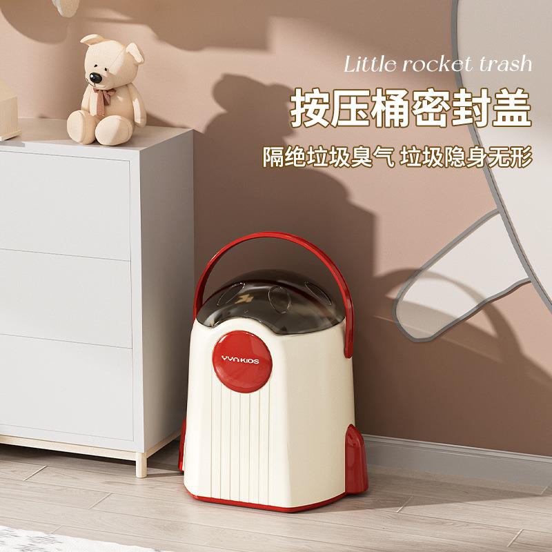 垃圾款桶用20BOJ25新厨卫生家间客厅大容量高档带盖房高颜值卧室