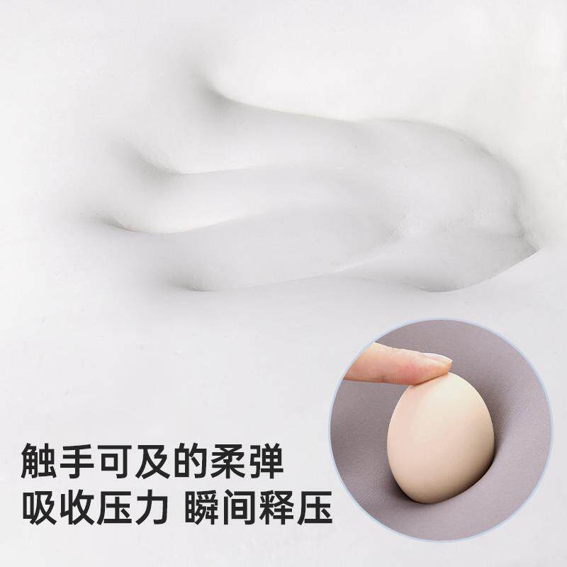 汽车护颈枕靠座椅加F777SST7大枕头枕忆棉记车内坐垫一体枕头护腰