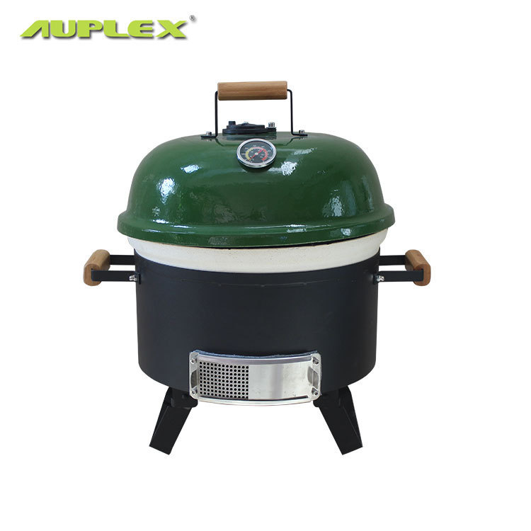 18寸陶瓷烧烤炉户外桌面式厨房用品 家庭聚会BBQ公司聚餐熏烤烤炉