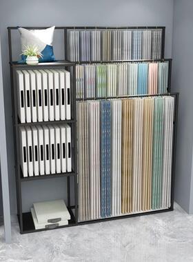 窗帘小样吊版家本30030抱组合展示架布艺纺样品卡落地式可移枕动