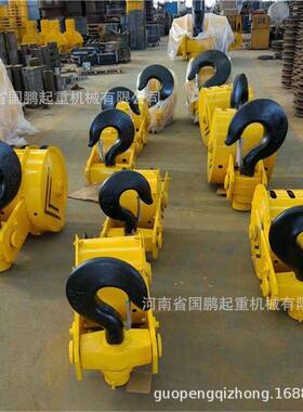 5吊0半封闭全封闭双梁吊钩组OFV铸钢轧旋制滑轮电动转绝吨缘钩板