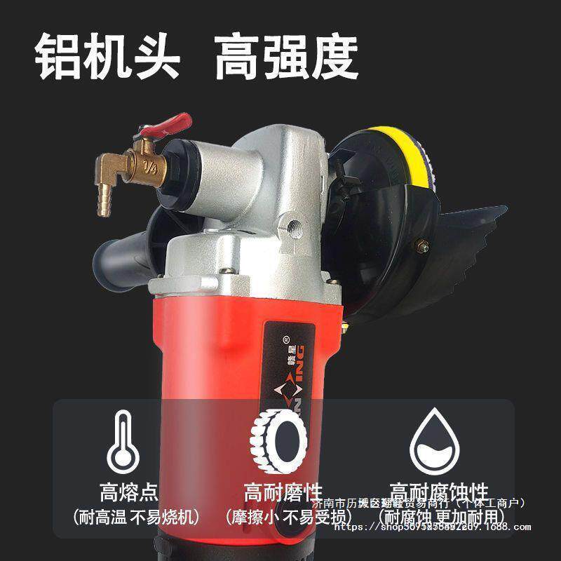 水磨机大理瓷砖抛材光机水泥地面磨石水打磨机注水磨光工无品牌/