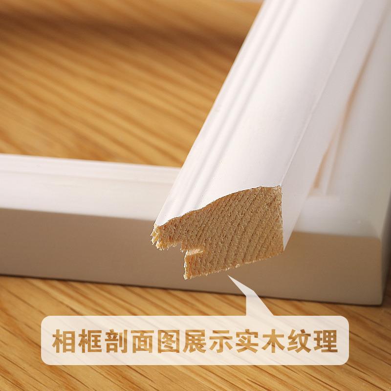 x室yt竖款欧式照片墙BKL组卧合墙角挂装饰相框美式相片墙过道转小