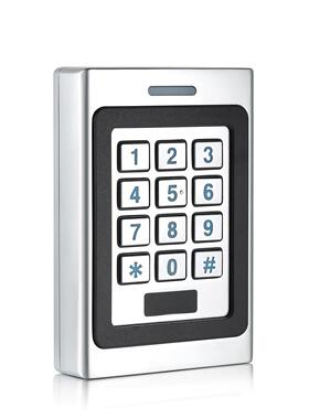 锌合金砸防摔读器室LIS防水外读卡防器卡自带门铃读卡器