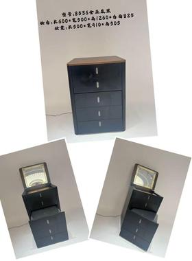 轻奢梳妆UTN台小型床桌头柜一体户卧约室现代简翻盖化妆收纳销