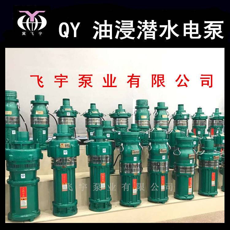 QY160-5-3 油浸式潜水电泵 6寸三相油侵潜水泵 农用工业抽水机