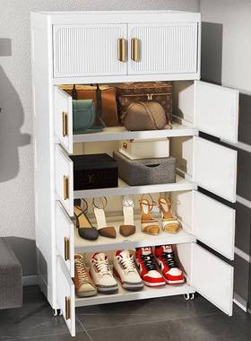 70250面宽加大双开客门收纳柜厨房多层柜置物架厅整理储物子7儿童