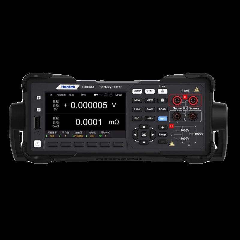 汉泰六位半电池内阻测试仪HBT3561A电池电压容量内阻充放电检测仪