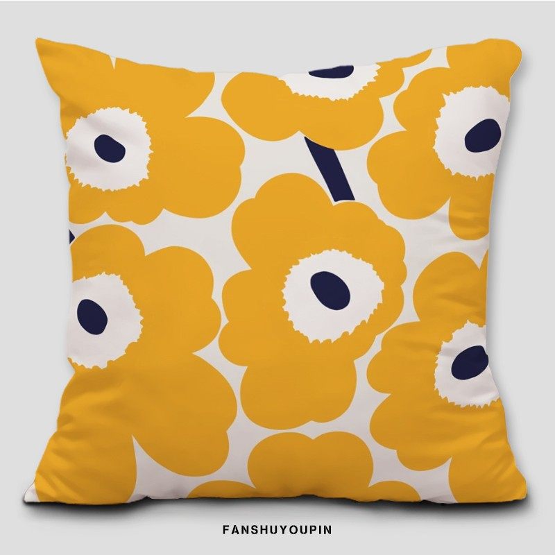 小清新碎花抱枕女生卧室日森系床头客厅沙发可拆洗毛绒靠垫腰枕套,居家布艺,靠垫/抱枕,淘宝优惠券,粉丝福利购,淘宝优惠卷