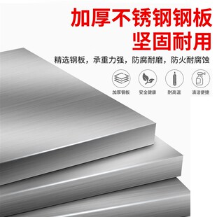 厨房置物架不锈钢货架长70宽30高80cm三层落地3层多功能收纳架子