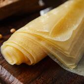 约10张头层手工薄豆腐皮 干货农家腐竹油豆皮卷豆制品豆腐衣