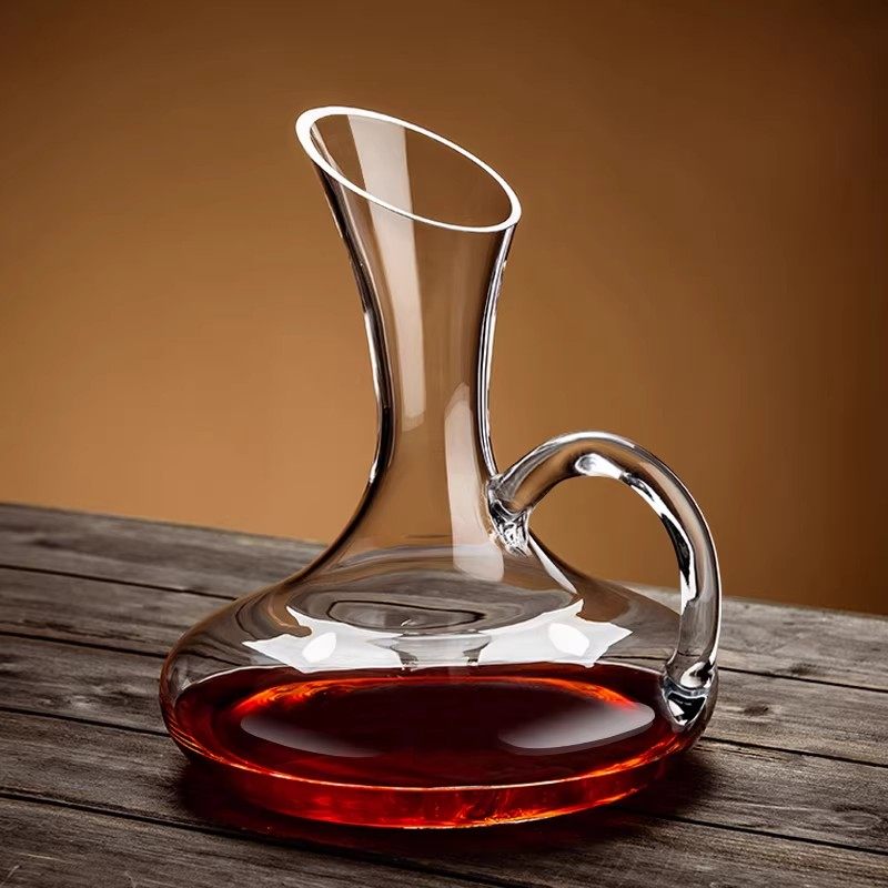 日本严选醒酒器家用高端葡萄酒分酒器套装加厚水晶玻璃红酒杯酒具