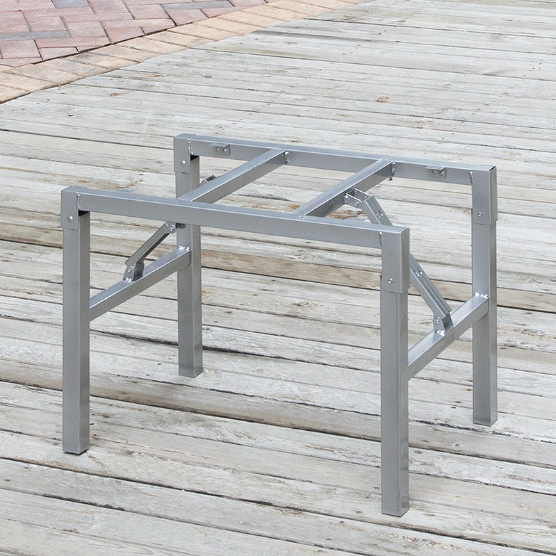 折叠支架桌腿 小桌架子 折叠餐桌架 餐台脚可折叠桌子腿 台脚架