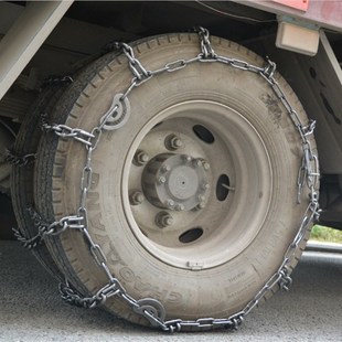 货车农用车泥地三轮车通用特粗铁链厂家双轮胎货车双排防滑链铁链