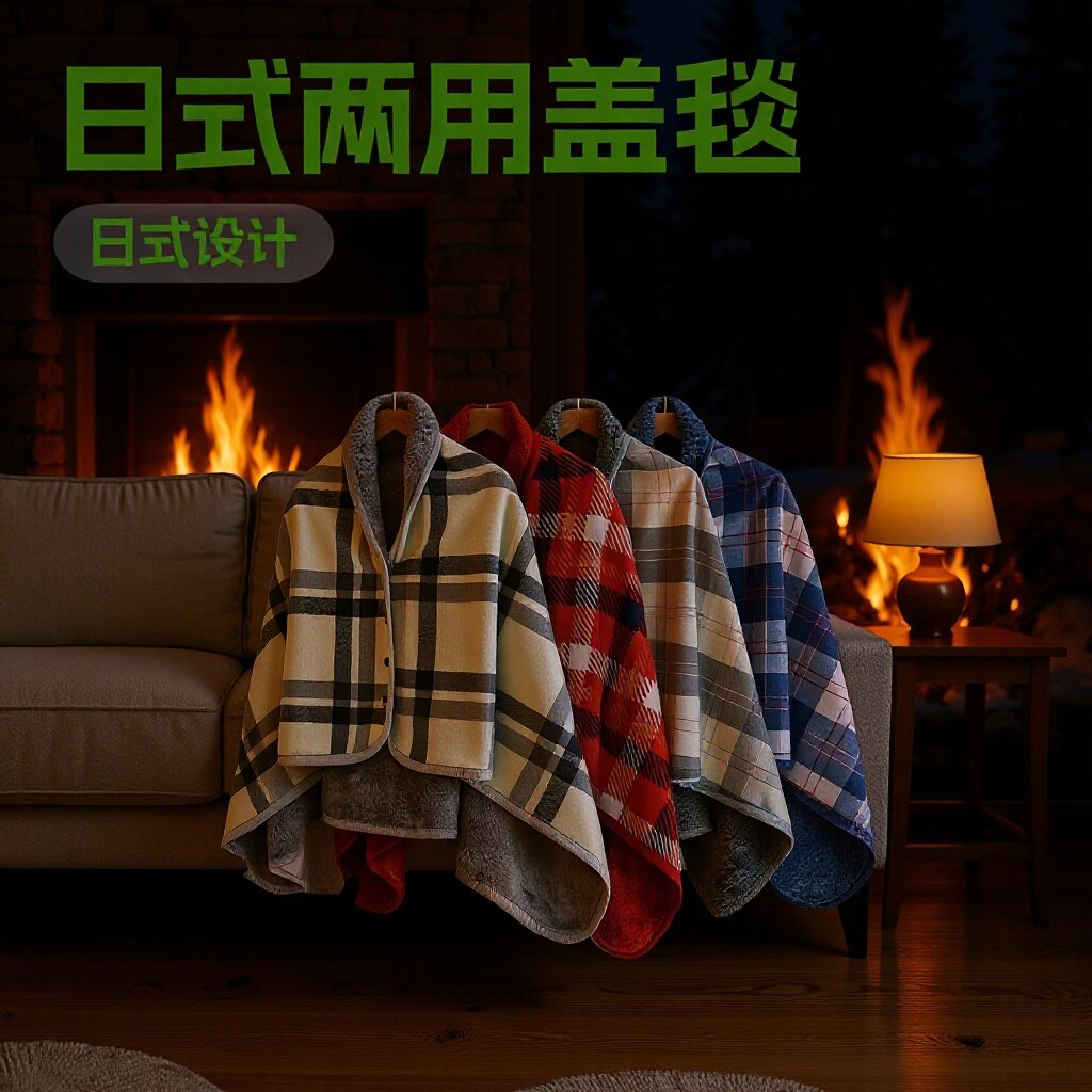 a类母婴级披肩毯毛毯日式
