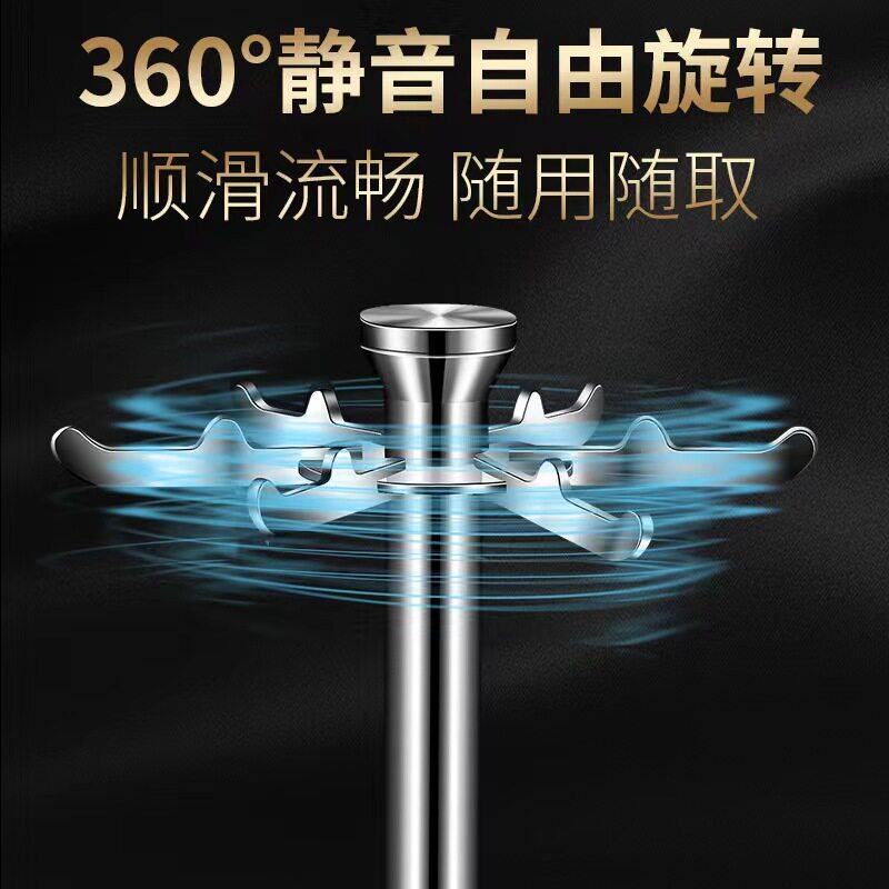 304不锈钢锅铲旋转置物架