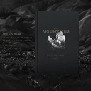 时间开物个性原创意a5大学生空白简约日记事手绘画画手账笔记本子