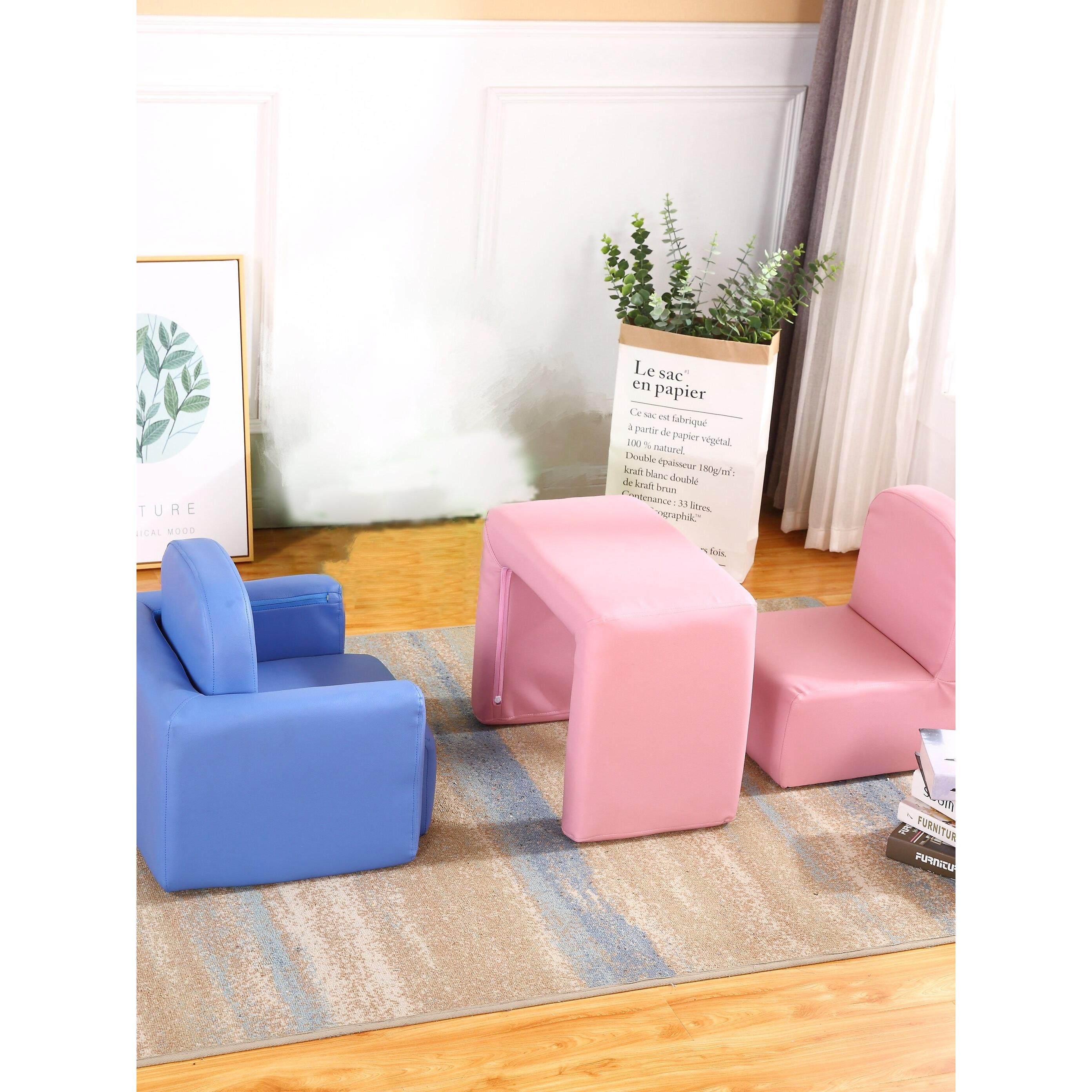 儿童沙发幼儿懒人皮质女男孩组合阅读桌可爱宝宝单人迷你小孩坐椅,住宅家具,儿童沙发,淘宝优惠券,粉丝福利购,淘宝优惠卷