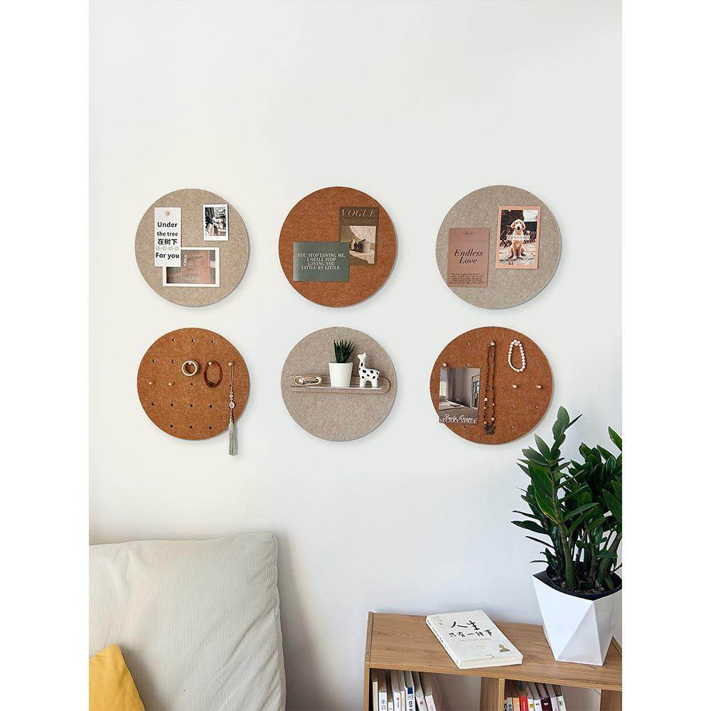 毛毡墙贴展示板客厅相片墙背景墙照片墙软木板留言板文化墙圆形,文具电教/文化用品/商务用品,软木板/照片板/毛毡板,淘宝优惠券,粉丝福利购,淘宝优惠卷