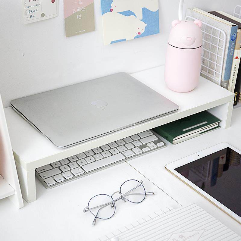 电脑显示器屏增高架桌面收纳支架办公室宿舍笔记本垫高底座置物架