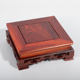 红檀木佛像工艺品底座实木长方形古董花瓶古玩茶壶摆件底座托架子