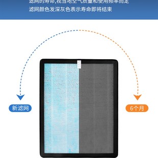 适配格林森特 K07高效复合除醛霾PM2.5 藻鈣空气净化器滤芯KJ350F