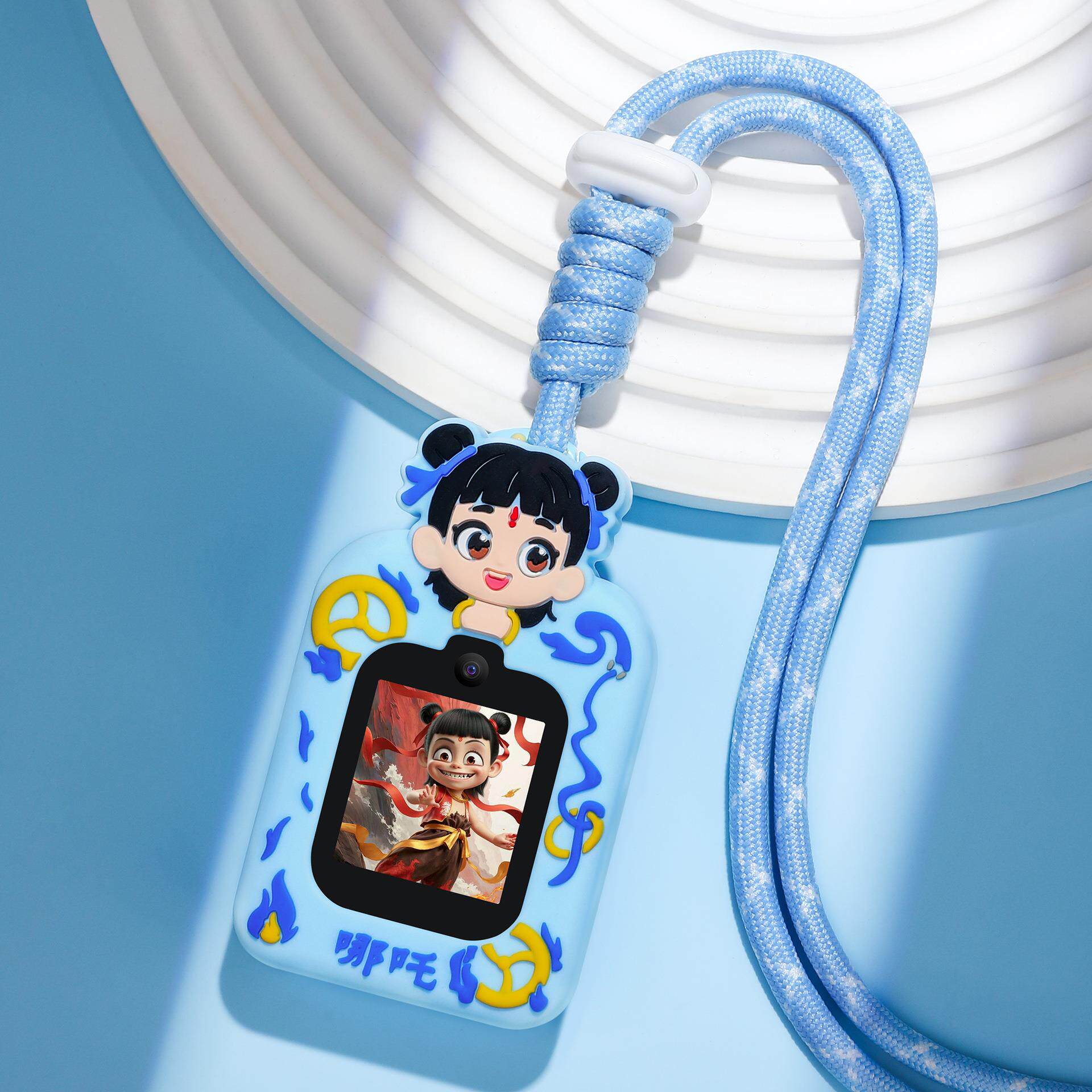 通用荣耀亲选WhizKid儿童电话手表2i表带W251挂脖子套保护壳吊绳