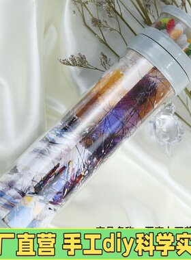 亚克力水晶旋转万花筒儿童百变多棱镜科学小实验幼儿园科教玩EC61