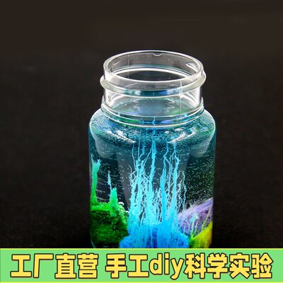 儿童科学实验水中花园diy小学生化学制作生长石套装发明实验材料