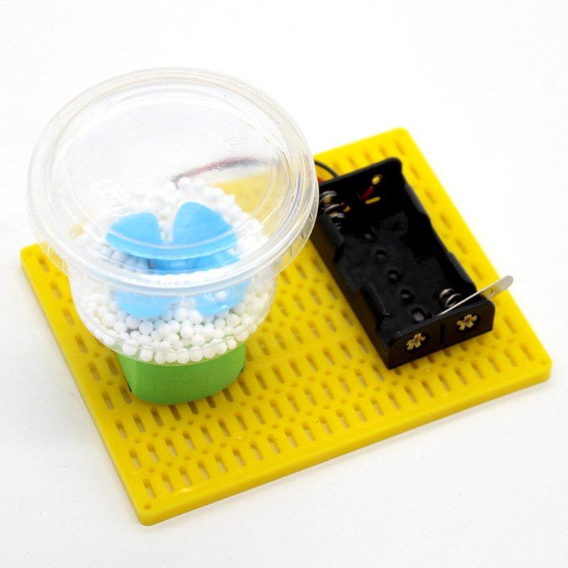 雪花飞舞科技小制作DIY小学生科学实验手工拼装教育教具EC91