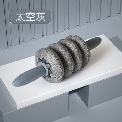 二合一新款按摩健腹轮运动收腹多功能健腹轮按摩棒健身美体V-62